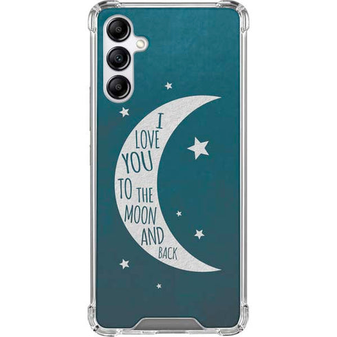 To The Moon And Back Galaxy A15 5G Clear Case